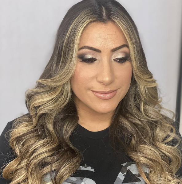 Long Bridal Hairstyle