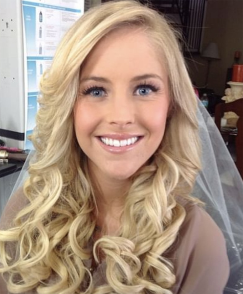 Long Bridal Hairstyle