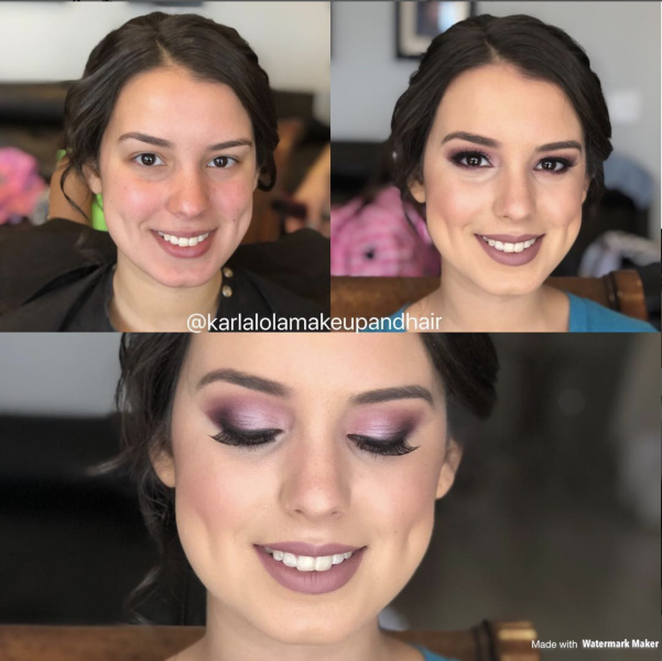 Bridal Makeup Collage